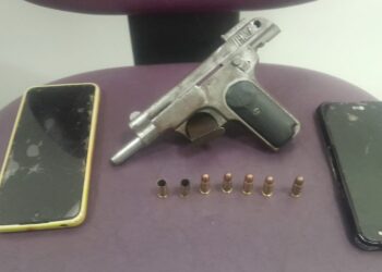 Indivíduo efetua disparos no portão da casa da ex-mulher e acaba preso pela PM