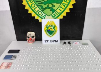 PM detém criminoso com diversas porções de cocaína no Tatuquara