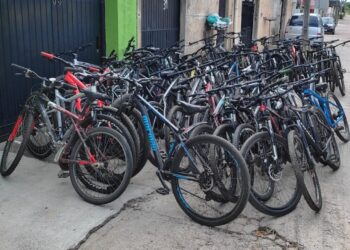 Polícia Militar recupera 47 bicicletas furtadas em Curitiba