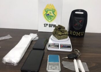 Assalto à farmácia termina em prisão de criminosos, recuperação de veículo com alerta e apreensão de drogas em Fazenda Rio Grande