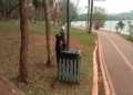Macaco-prego é flagrado com garrafa de cerveja em parque no Paraná