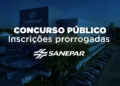 Inscrições para concurso público da Sanepar são prorrogadas até 21 de outubro