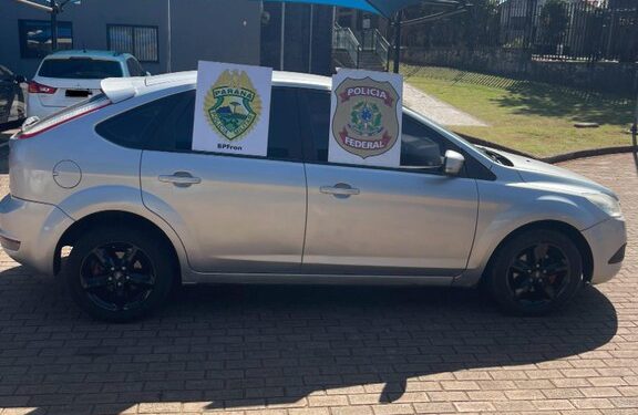 PF em ação conjunta com BPFRON e BOPE apreendem veículo carregado com 303,5kg de maconha