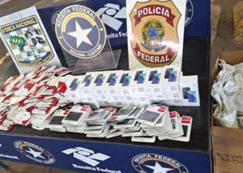 PF, Receita Federal e Força Nacional apreendem mercadorias contrabandeadas do Paraguai