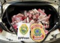PF e BPFron apreendem 93 kg de maconha