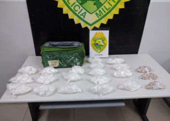Polícia Militar apreende mais de 2 mil porções de drogas na Cidade Industrial de Curitiba