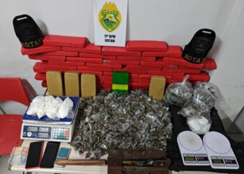 ROTAM apreende maconha, cocaína e crack em São José dos Pinhais