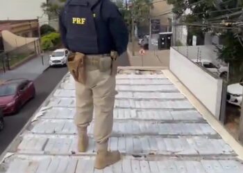 PRF apreende mais de 1,5 tonelada de maconha escondida em carreta no Paraná