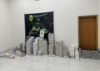 Polícia Militar prende dupla com carga milionária de anabolizantes