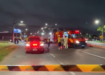 BR-376 é fechada após acidente fatal em São José dos Pinhais; um dos envolvidos no acidente fugiu do local