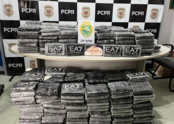 Polícia Militar apreende carregamento milionário com meia tonelada de cocaína na região metropolitana de Curitiba