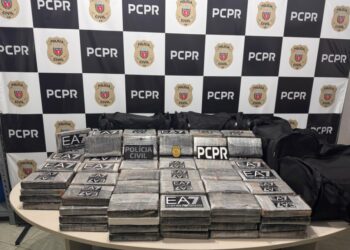 Polícia Civil prende casal com 169 kg de cocaína em desdobramento de apreensão histórica no Paraná