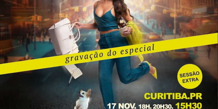 Bruna Louise fará gravação de Especial no Teatro Positivo em Curitiba
