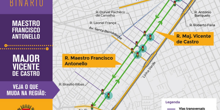 Novo binário começa a funcionar nesta sexta-feira em Curitiba