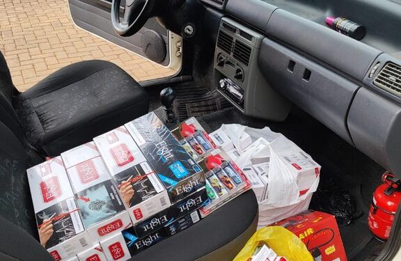 PF e BPFRON apreendem veículo carregado com mercadorias contrabandeadas