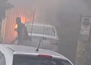 Policial militar de folga salva casal de incêndio em Curitiba