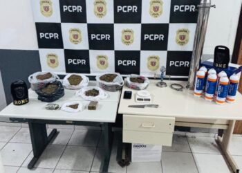 RONE prende casal e encontra drogas em residência em Colombo