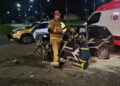 Colisão entre dois carros deixa oito feridos em Araucária; motorista é preso por mandado em aberto