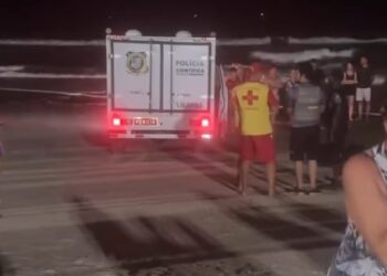 Corpo de menino de 12 anos que se afogou é encontrado no Balneário Praia Grande, em Matinhos