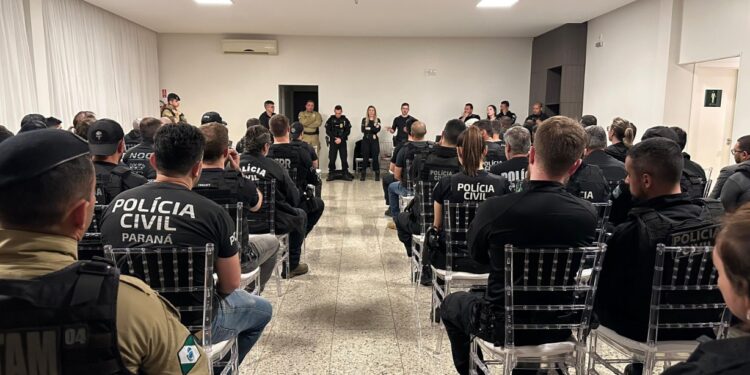 Polícia Civil deflagra operação com 47 mandados contra grupos criminosos no Paraná