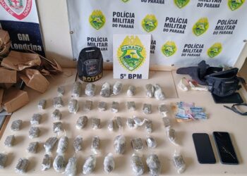 Adolescente que realizava delivery de drogas é apreendido pela PM