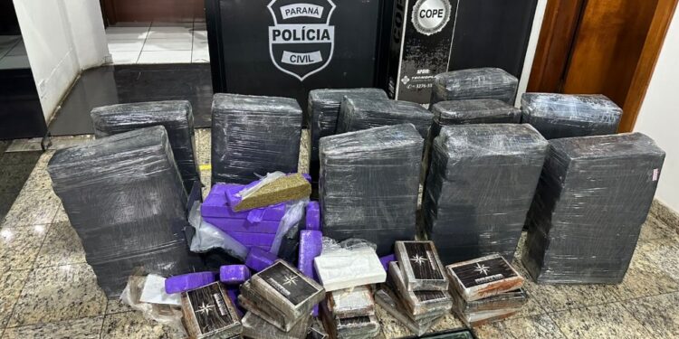 COPE apreende 275 quilos de drogas em veículo que seguia para a Paraíba