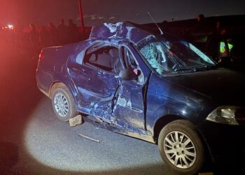 Grave acidente na PR-090 deixa duas vítimas fatais e homem gravemente ferido