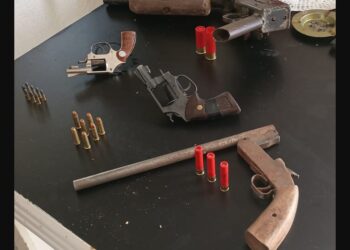 Operação integrada apreende armas e munições e prende suspeito em Mandirituba