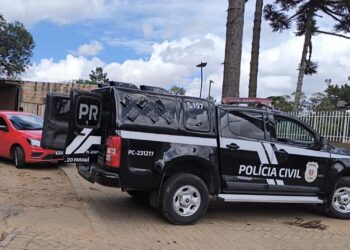 PCPR prende dois homens em flagrante por furto de cabos telefônicos em Curitiba