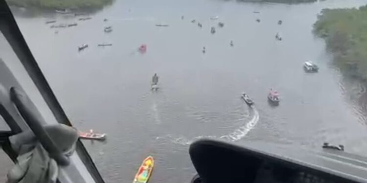 Pescador perde a vida após colisão entre barco e canoa no litoral