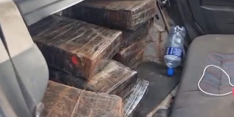 PRF apreende mais de 150 kg de maconha na BR-476, em Araucária