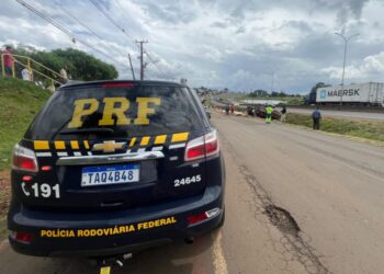 Caminhão tomba na BR-277 em Guarapuava e motorista não resiste aos ferimentos