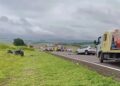 Traficante com carro carregado de maconha mata duas pessoas e deixa três feridas em colisão na BR-277