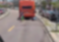 “Rabeira” em ônibus expresso quase vira tragédia, em Curitiba