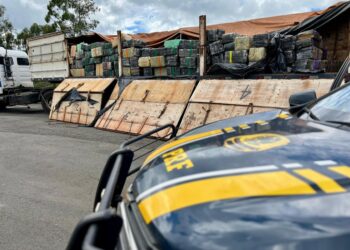 PRF apreende quase 4,5 toneladas de maconha