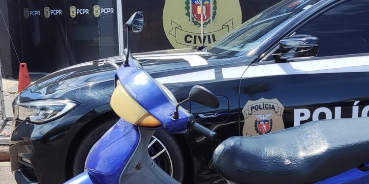 PCPR recupera motocicleta furtada em 2011 e prende mulher por receptação