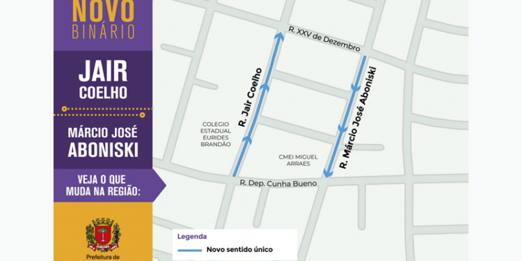 Atenção, motorista! Novo binário entra em operação em Curitiba nesta quarta-feira