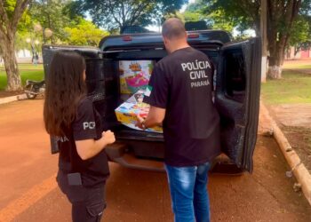 PCPR realiza ação solidária e distribui mercadorias recuperadas para CMEIs