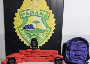 RONE aborda passageira que chegava em Curitiba na Rodoferroviária e encontra mala recheada de maconha