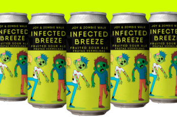 Zombie Walk de Curitiba ganha cerveja inédita. Conheça a Infected Breeze, uma Sour de frutas vermelhas da Joy Project Brewing