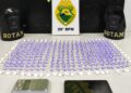 Polícia Militar apreende cocaína após denúncia anônima no 181 em Curitiba
