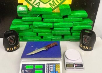 RONE detém casal e apreende quase 20 quilos de maconha em Curitiba