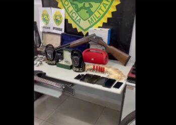 Criminoso retorna a residência que já havia furtado e acaba preso pela RONE e CHOQUE