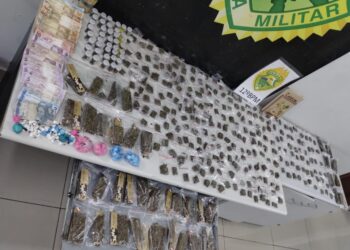 Polícia Militar estoura biqueira no Guaíra em Curitiba