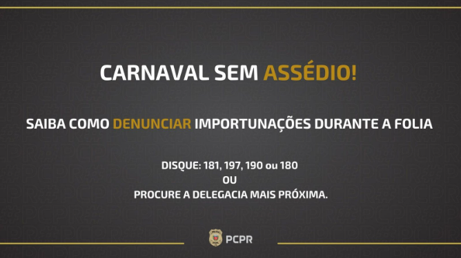 Carnaval sem assédio: saiba como denunciar importunações durante a folia