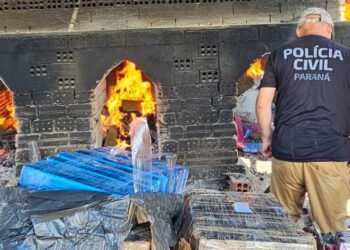PCPR incinera mais de 2,6 toneladas de drogas em São José dos Pinhais