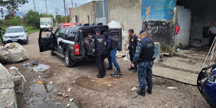 PCPR e Guarda Municipal combatem furtos de fios de cobre e prendem 6 em Curitiba