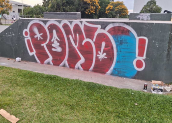 Guarda Municipal prende dupla suspeita de pichação em parque de Curitiba