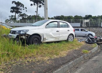 Motociclista morre em acidente em frente ao Detran de Colombo