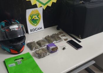 Indivíduo que fazia delivery de drogas em Curitiba é preso pela ROCAM